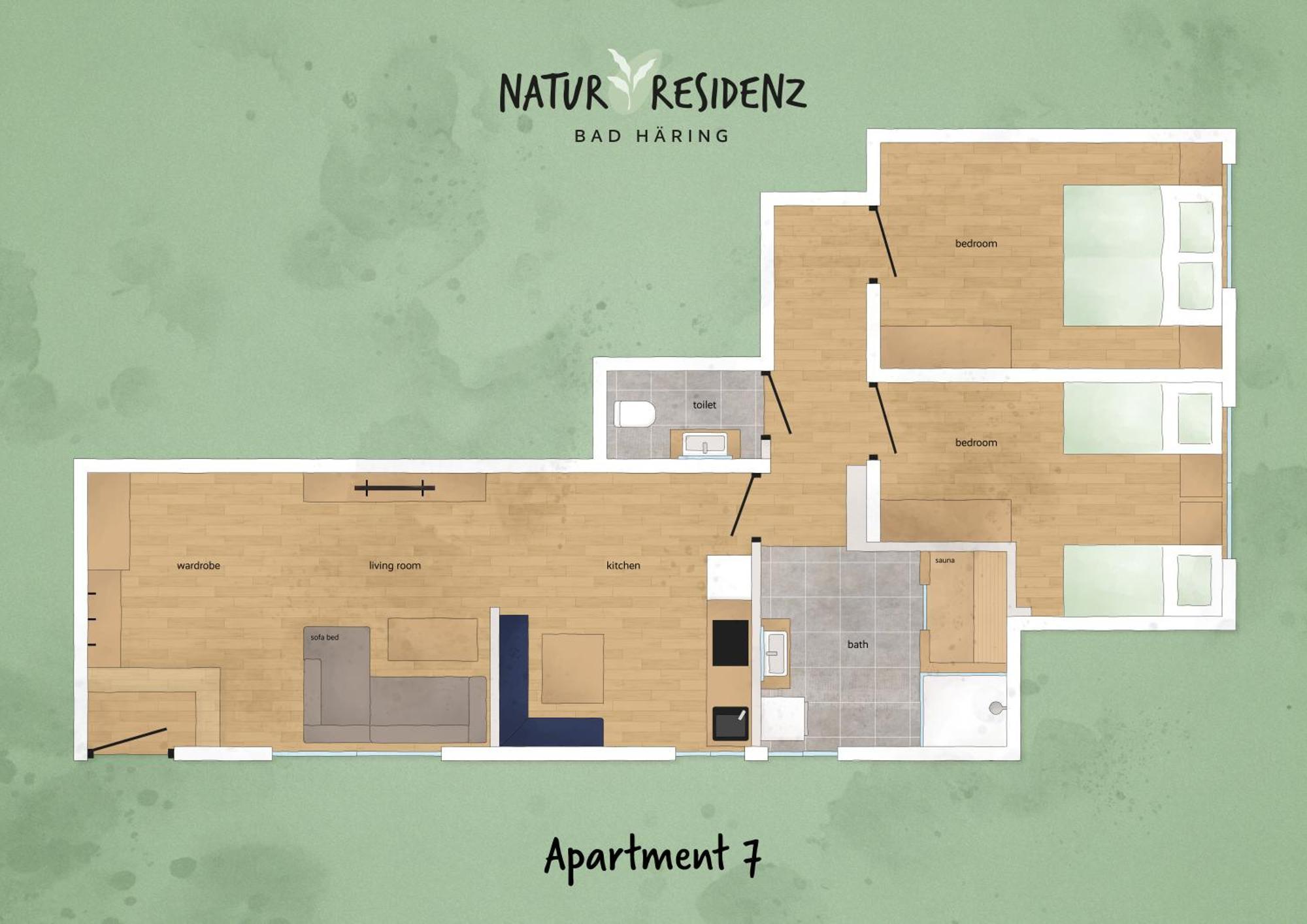 Natur Residenz באד הרינג מראה חיצוני תמונה