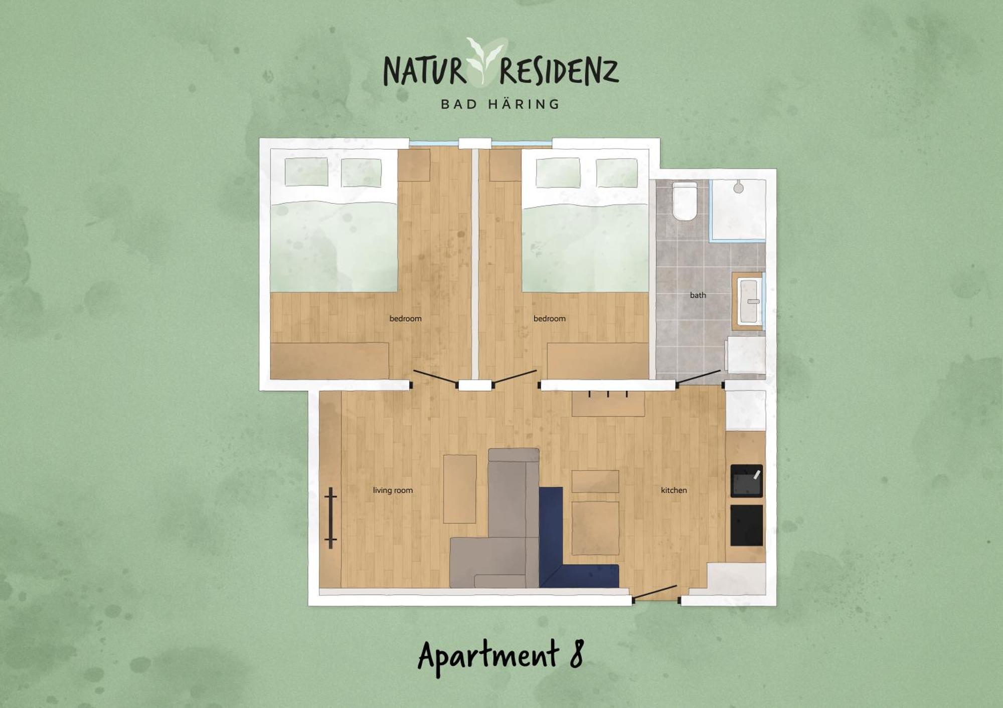 Natur Residenz באד הרינג מראה חיצוני תמונה